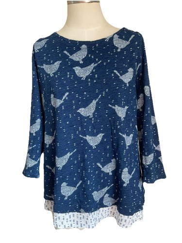 Mantaray blue top size - blue, 12