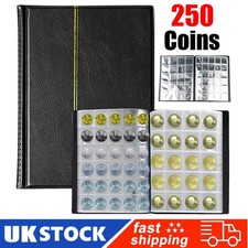 BLACK COIN ALBUM FOR 250 COINS