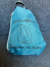 Eddie Bauer, Light Blue,  Cross-over 10L Sling Bag . Adults. New without tags.