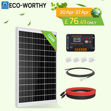 ECO-WORTHY 120W 12V Solar