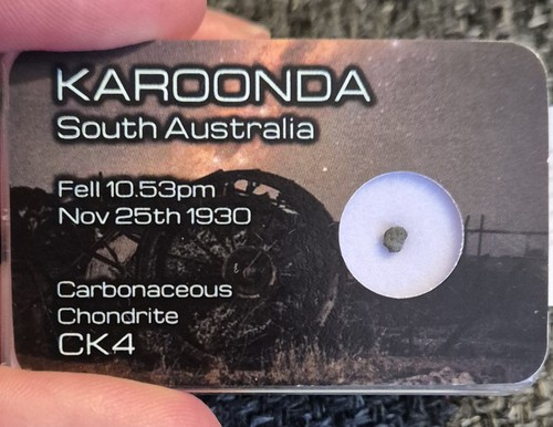 Karoonda ck4 meteorite rare - karoonda,
