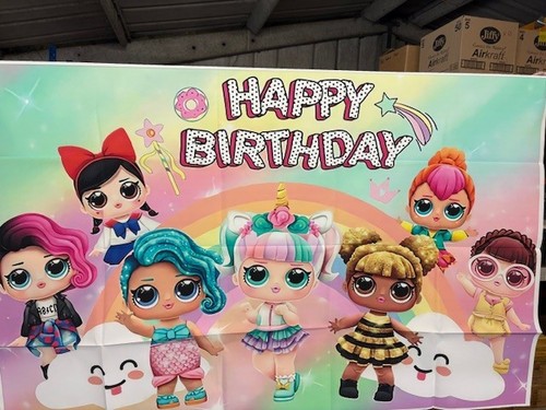 Happy birthday banner - happy,