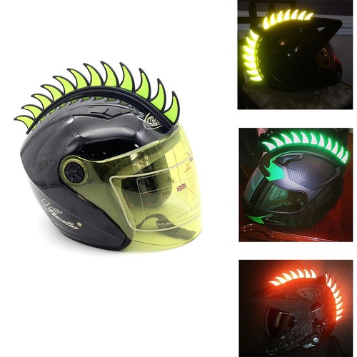 New rubber helmet mohawk - new,