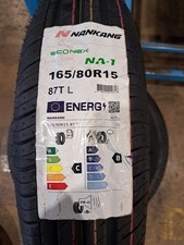 4 x NANKANG 165/80R15 87T NA-1 New Car Tyres 165r15 = 1658015