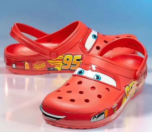 Lightning mcqueen crocs - mcqueen,