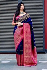 Indian Cotton Silk Saree With