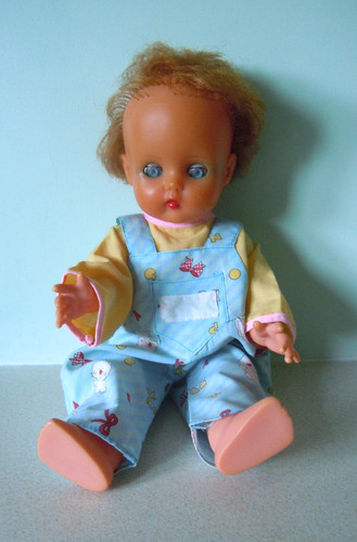 Vintage 1960s jointed - vintage, doll