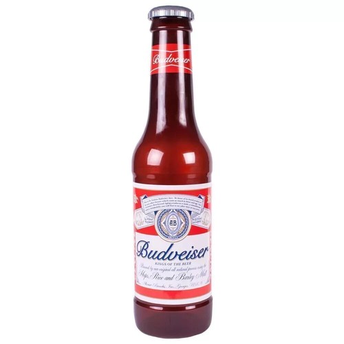 Giant budweiser money bottle - budweiser,
