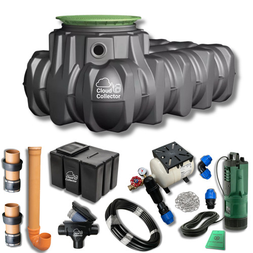 Gravity fed rainwater - gravity,