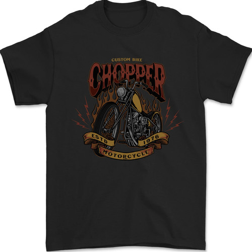 Custom bike chopper biker - bike,
