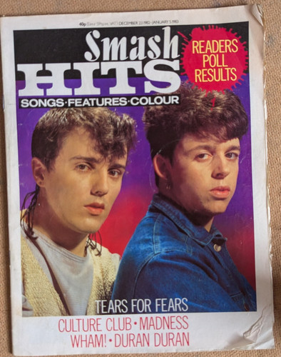 Smash hits magazine dec - smash,
