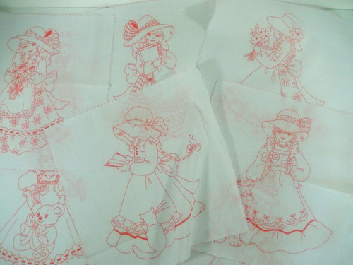 Vintage printed fabric - 10,