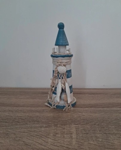 Blue and white decorative - blue,