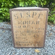 Vintage Wooden Tea Shipping