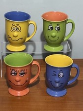 4x  Funny Smiley Face 3D noses