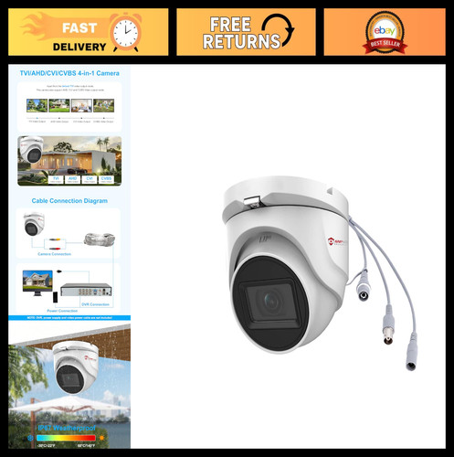 5mp analog cctv camera - cctv,