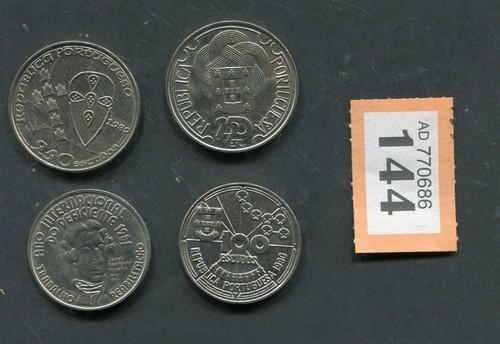 Lot coins portugal - of,