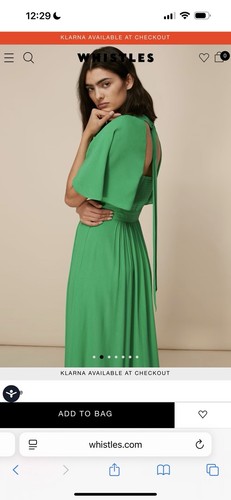 Whistles green amelia - green,