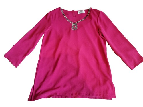 Afibel pink diamante top - afibel, size