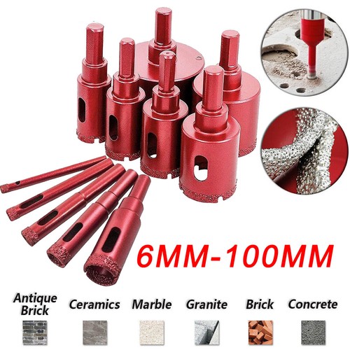 6mm 100mm diamond - diamond, hole