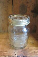 Small  Glass Kilner Jar With Screw Lid Aprox 13cm x 8cm ( With Spare Lid )