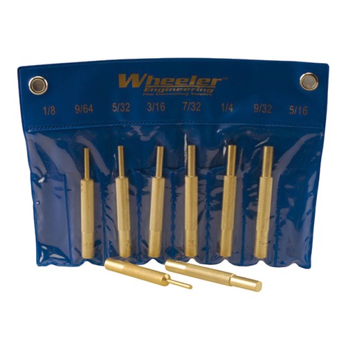 Wheeler brass punch set - punch,