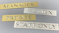 Engraved 10x2 8x2 Custom Name