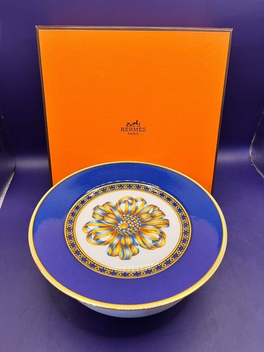 Hermes silk cockade porcelain - hermes,
