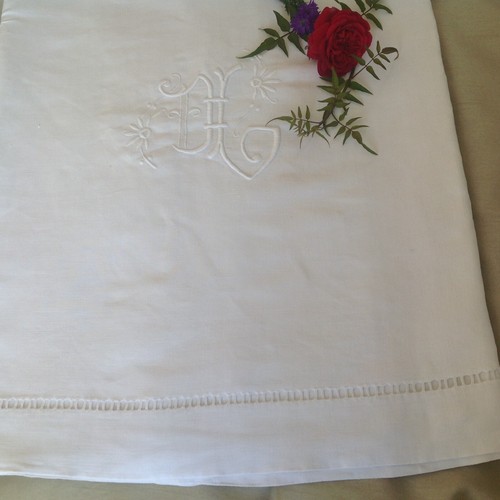 Antique french pure linen - antique,