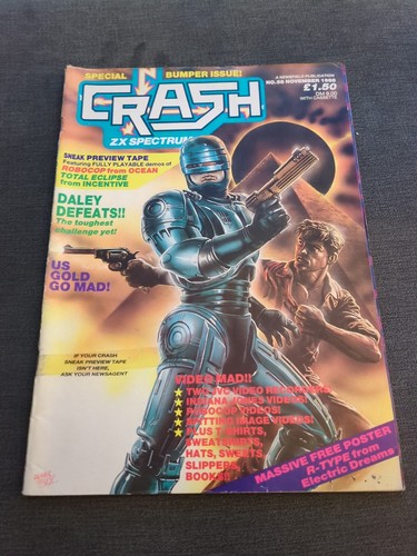 Crash magazine issue - magazine, 58