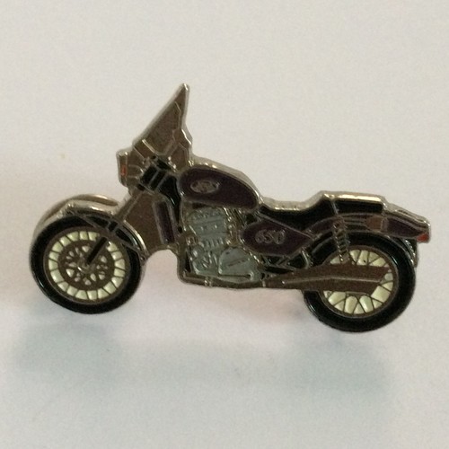 Motorcycle enamel pin - motorcycle, badge