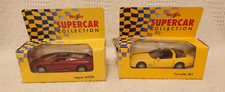 Vintage Maisto Supercar Collection Jaguar XJ220 & Corvette ZR1 Bundle