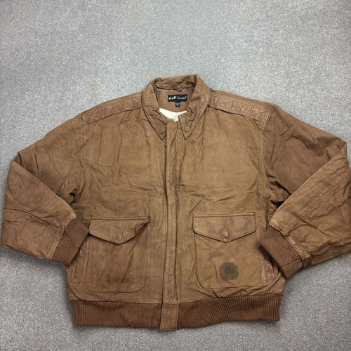 Leather flying jacket adult - jacket,