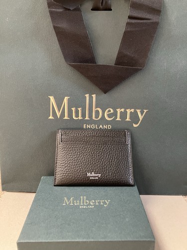 Mulberry leather card - mulberry,