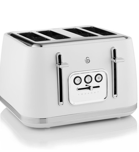 Swan serenity slice toaster - swan,
