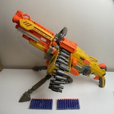 Nerf N-Strike Havok Fire EBF-25 Motorised Machine Gun Blaster - Tested Working