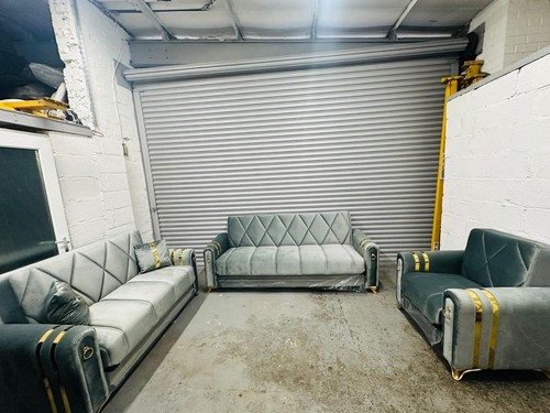 Luxury velvet sofa - sofa, 3+2