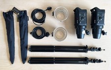 Bowens Gemini GM200 Studio Flash Kit Complete Setup Lighting Kit Quality SetUp