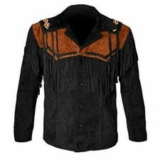Mens suede Western style