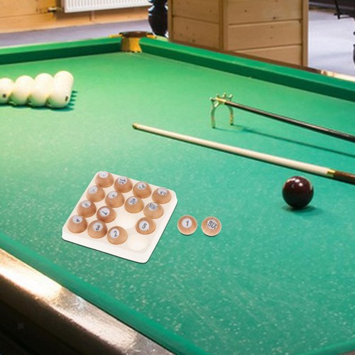 Wooden tally ball - wooden,
