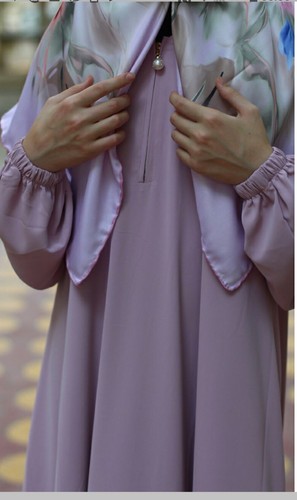 Girl hijab long maxi - long,