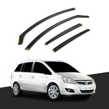 VAUXHALL ZAFIRA B MK2 2005-2014 5 Door MPV Wind Deflectors 4pc Tinted