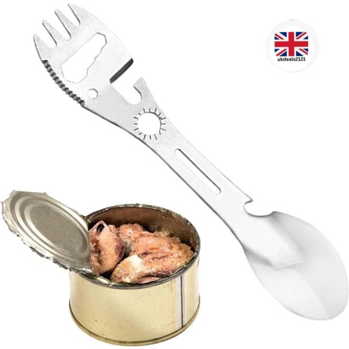 Utility camping spork - 10-in-1,