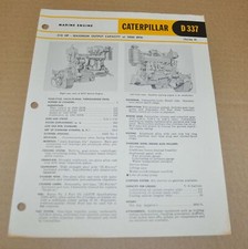 1958 Caterpillar D337 Marine