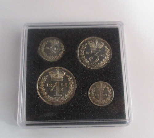 1850 maundy money - maundy, queen