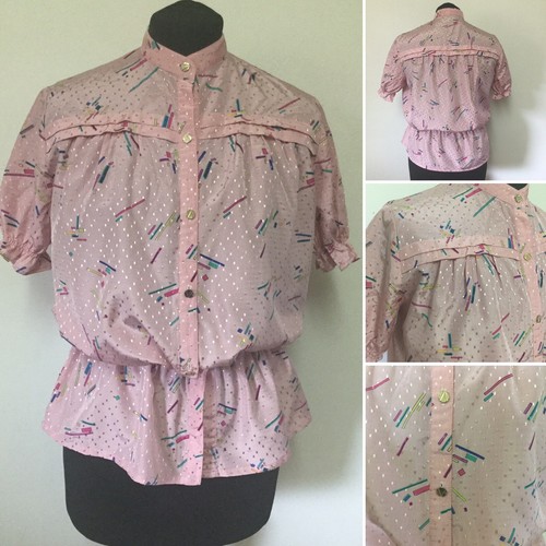 Pale pink blouse size - pink, approx