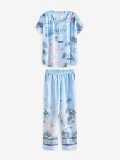 TED BAKER BLUE FLORAL SATIN