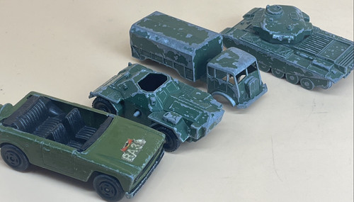 Matchbox military spares - military,
