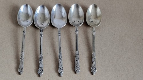 Vintage epns apostle teaspoons - apostle,