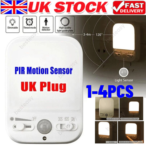 Plug pir motion sensor - 1-4,